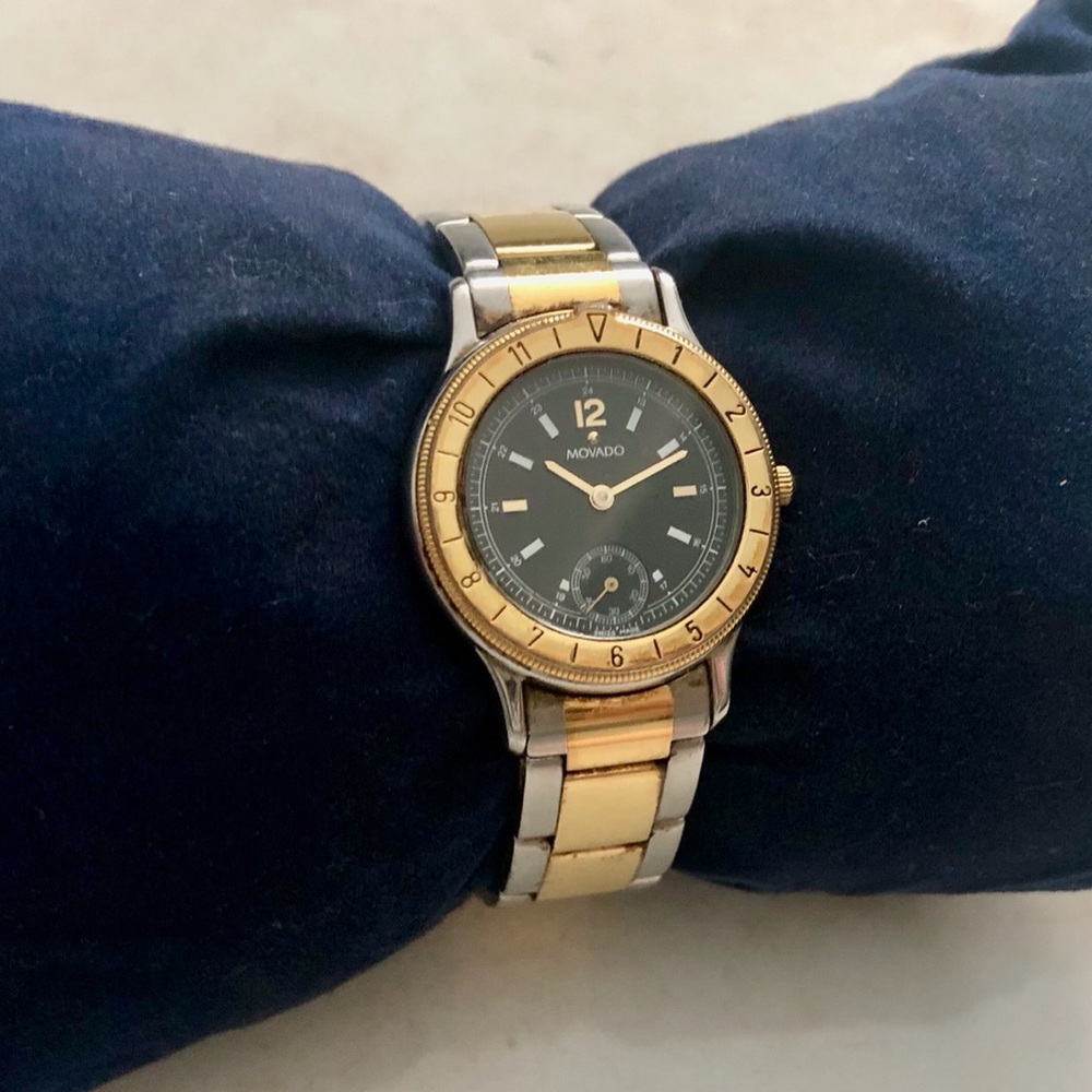 Vintage Movado Ladies Two-Tone Watch